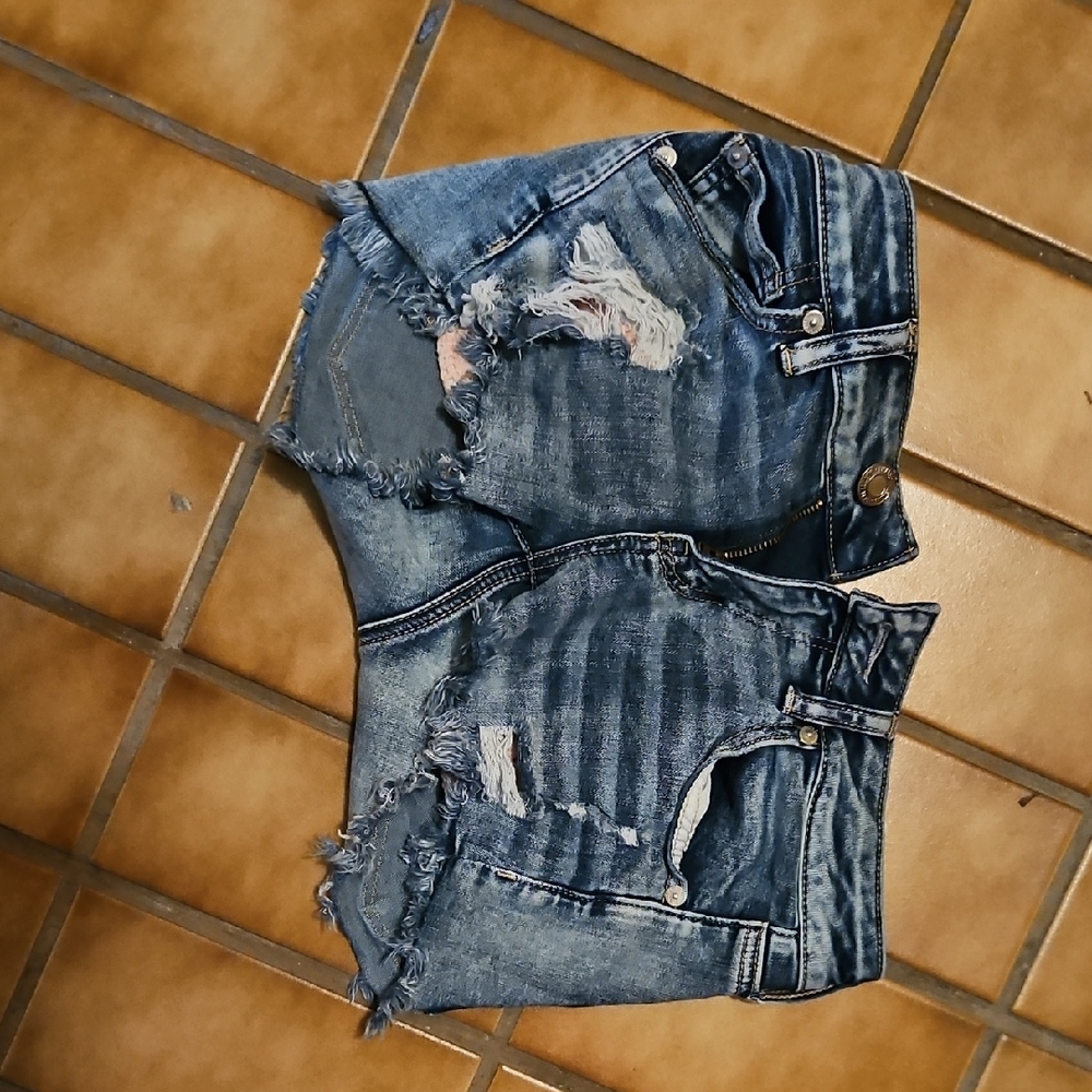 American Eagle Outfitters Blue Denim Shorts
